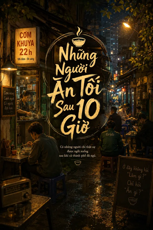 Bìa truyện Những Người Ăn Tối Sau 10 Giờ