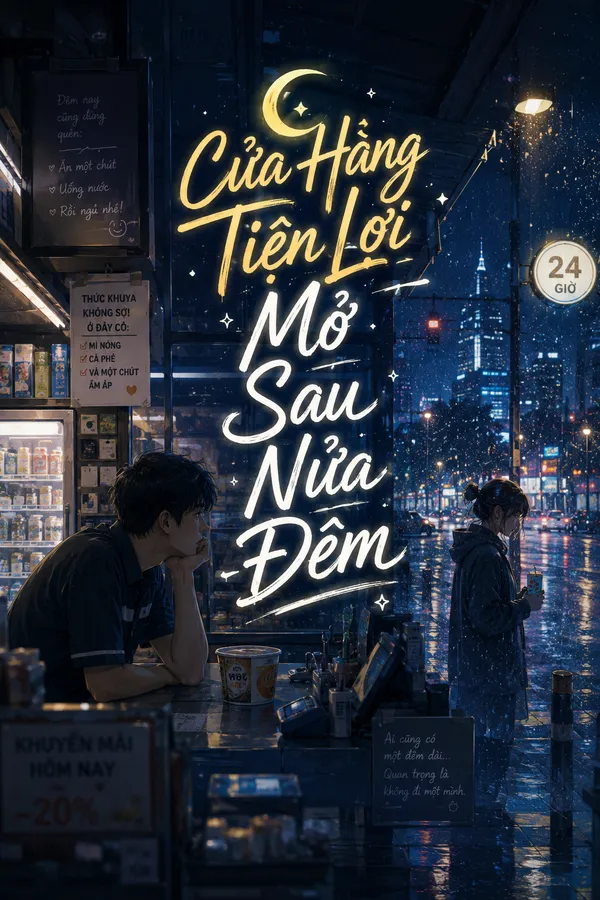 Bìa truyện Cửa Hàng Tiện Lợi Mở Sau Nửa Đêm
